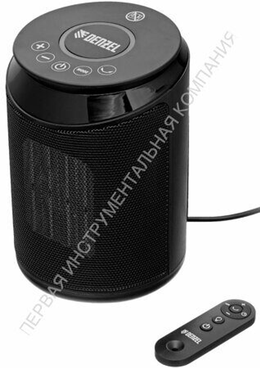 Электрический тепловентилятор DENZEL DTFC-2000X с пультом,