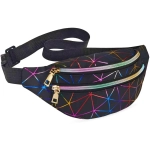 Сумка на пояс «Harizma», цвет черный, 31*12 см