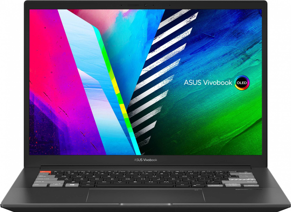 Ноутбук Asus Vivobook Pro 14 OLED N7400PC-KM152 (90NB0U43-M001X0) Core i7 11370H 16Gb SSD1Tb NVIDIA GeForce RTX 3050 4Gb 14" OLED 2.8K (2880x1800) noOS grey