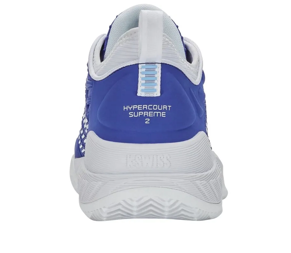 Мужские кроссовки теннисные K-Swiss Hypercourt Supreme 2 Clay - dazzling blue/white/baltic sea
