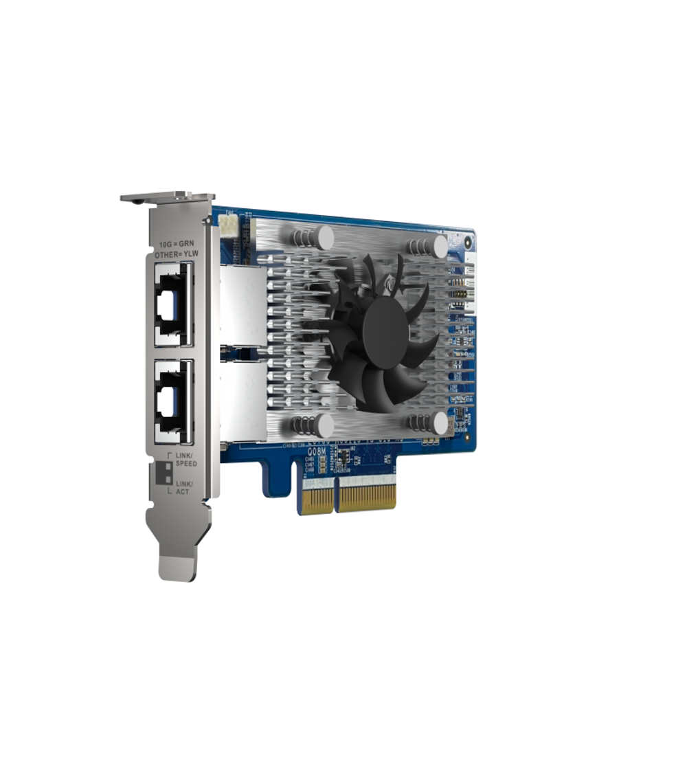 Карта расширения QNAP Expansion Card QXG-10G2T-X710 PCIe Gen3x4 2x10GbE(BASE-T)