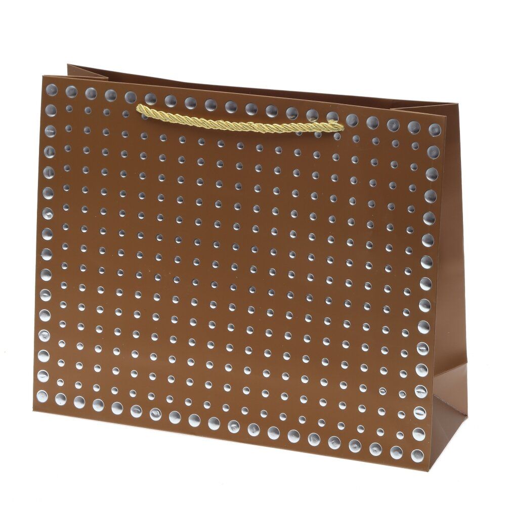 GAEM Пакет подарочный M (бумага 210г/м2, блок 12шт), L32 W10 H26 см, 6в.