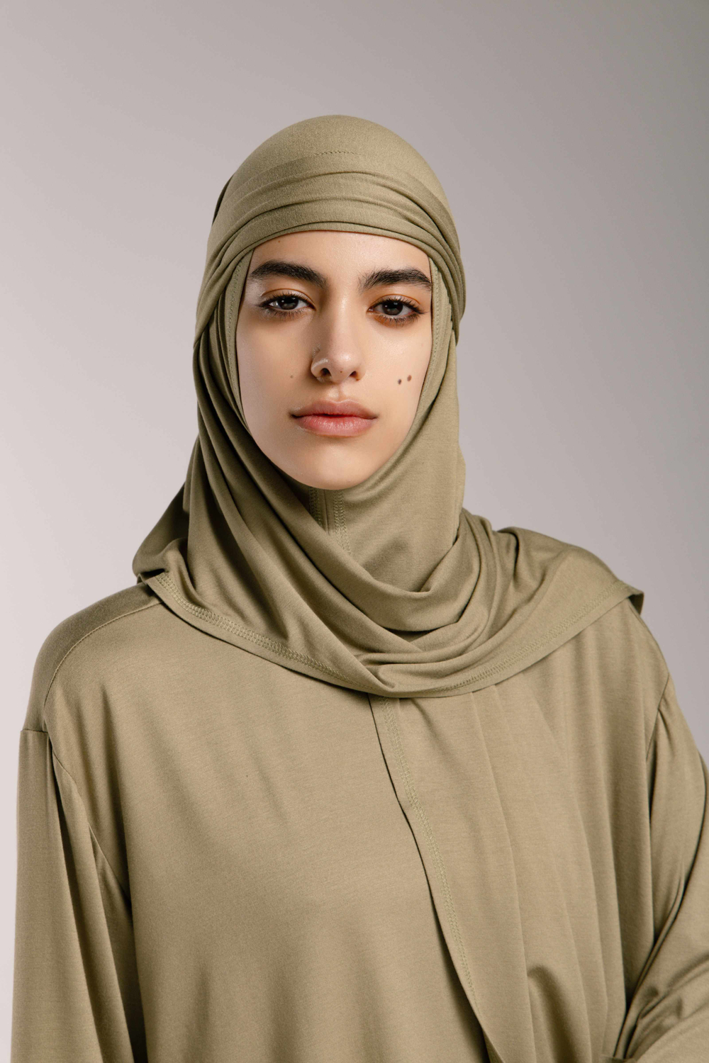 Хиджаб Молик тройка хаки