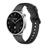 Умные часы Xiaomi Watch S4 41 мм, ремешок из фторэластомера (версия Global) Корпус из нержавеющей стали, текстурированный ремешок из фторэластомера с классической застёжкой — на запястье обхватом 120–190 мм