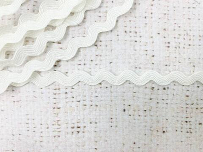 Тесьма "Вьюнок", ш. 5 мм, айвори