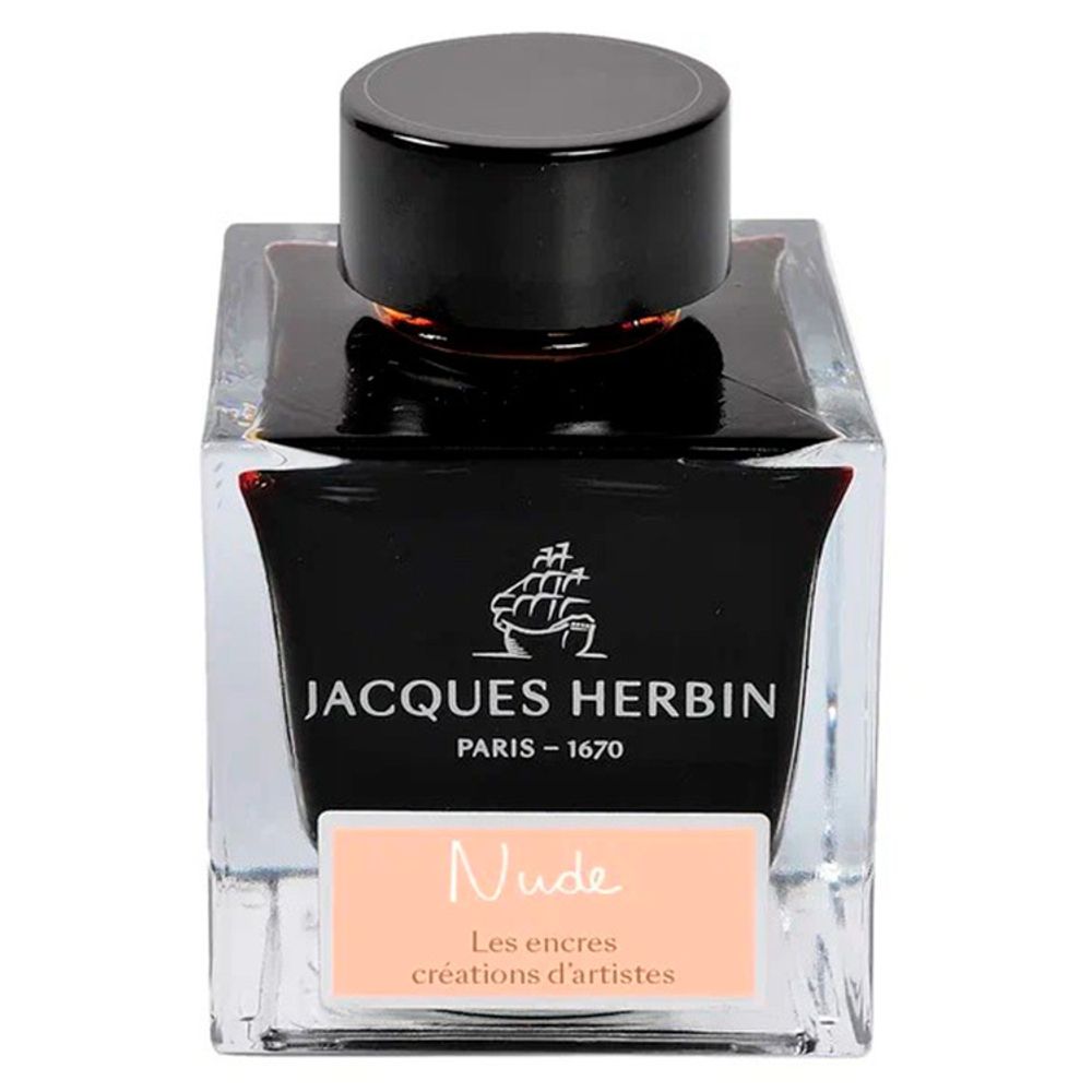Чернила во флаконе Herbin Prestige 50 мл Nude розовый (13240JT)