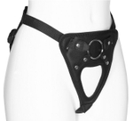 Черный универсальный пояс с фиксацией насадок кольцом (Цвет: черный)