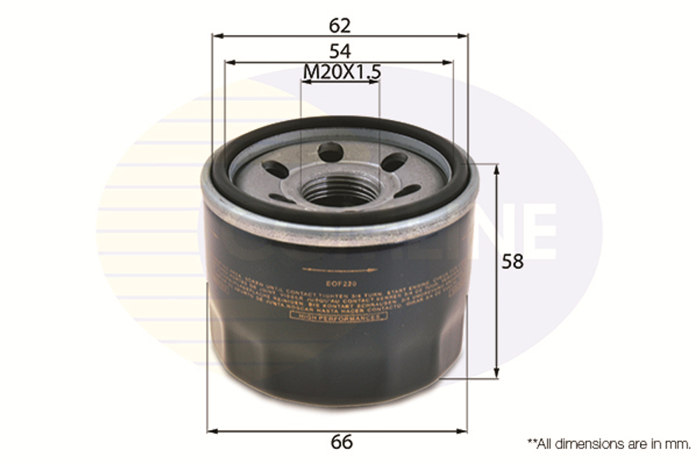 COMLINE - EOF220-CML - Oil Filter