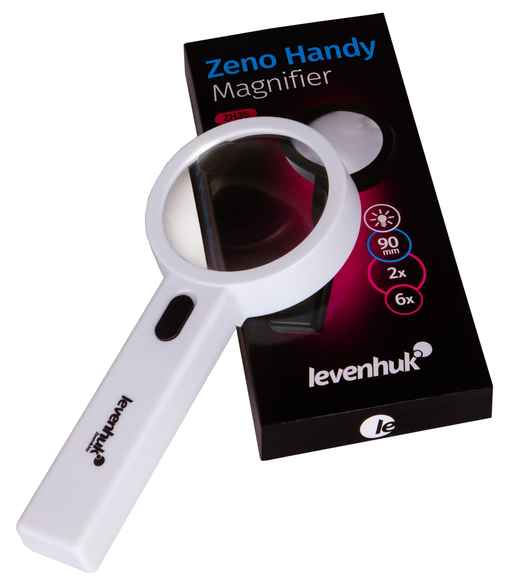 Лупа ручная Levenhuk Zeno Handy ZH35 - фото 2