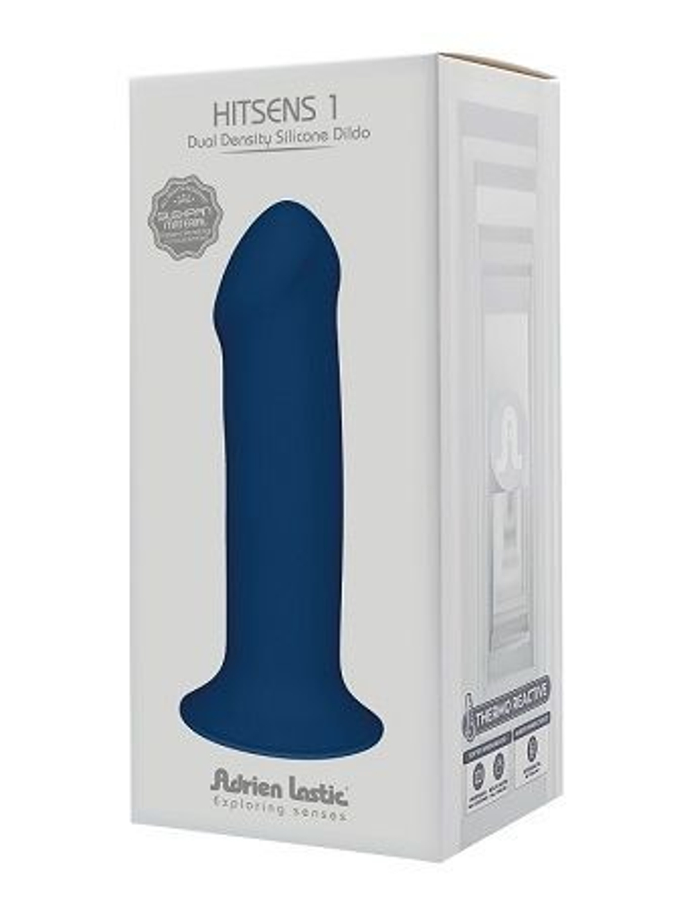 Фаллоимитатор Adrien Lastic Hitsens 1, термоэффект, 17,7 см
