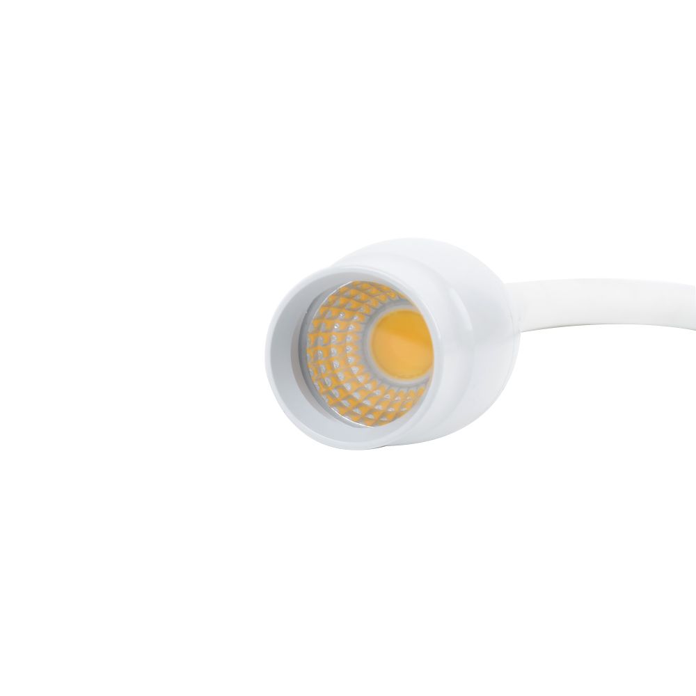 ULT-F22-3W-4000K IP20 WHITE Светильник светодиодный настенный гибкий для интерьерного освещения. 85-265В. Белый свет 4000К. Белый. TM Uniel