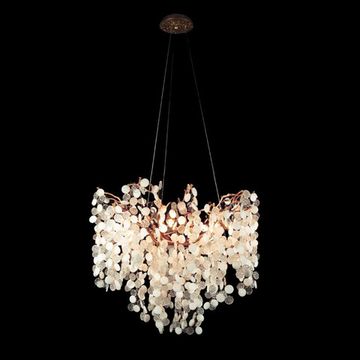 Подвесная люстра 6*G9 10066/600 GB тёмное золото Fairytree LOFT IT