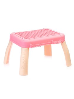 Конструктор в чемодане, цвет розовый (617-3A)