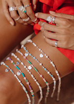 Колье-фенечка  "Сулавеси"