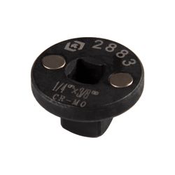 KING TONY (2883) Переходник 1/4"&gt;3/8", тонкий, магнитный