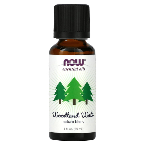 NOW Foods, Essential Oils, смесь Woodland Walk Nature, 30 мл (1 жидк. унц.)