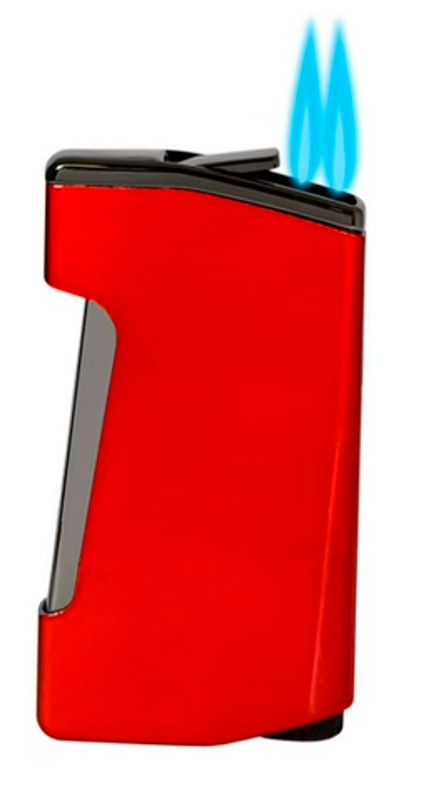 Зажигалка Lotus Chroma Red Polished & Gunmetal 7130