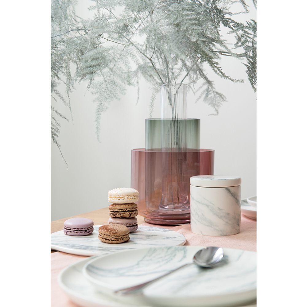 Набор тарелок marble, D21 см, 2 шт.