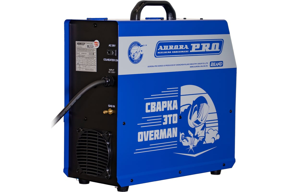 Инверторный сварочный полуавтомат AuroraPRO OVERMAN 2000 39526