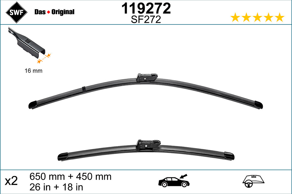 SWF - 119272-SWF - Wiper Blade