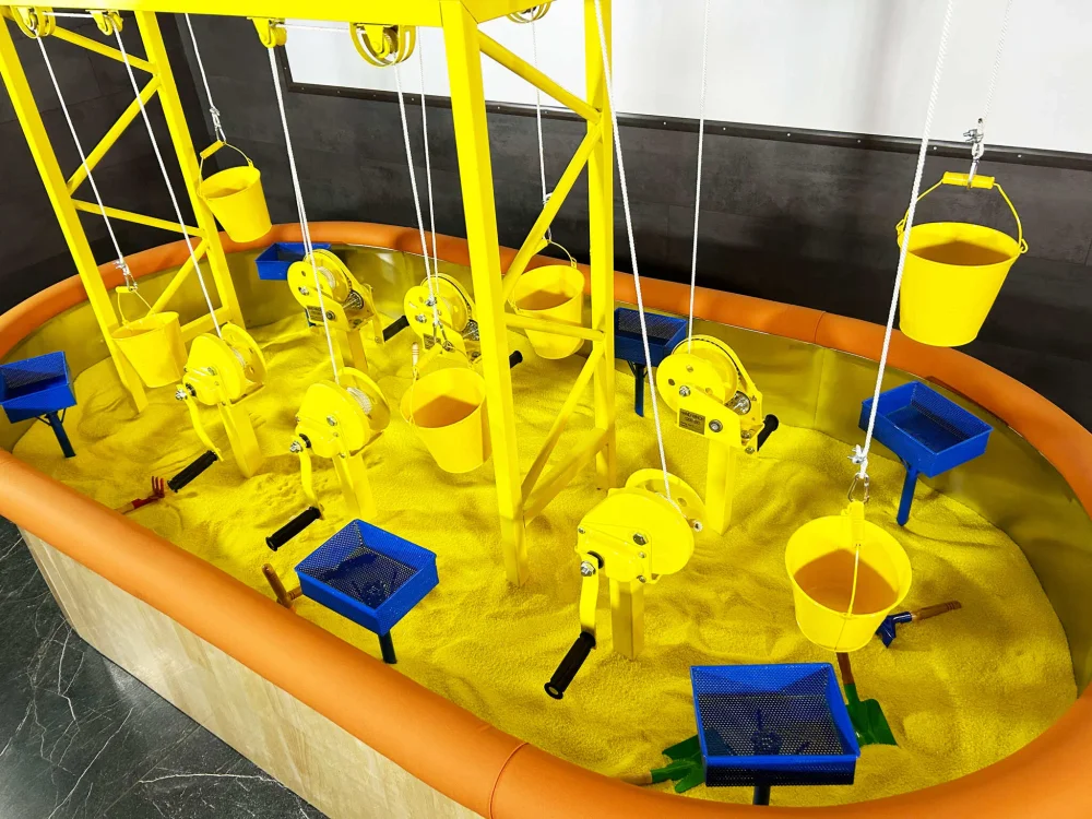 Призовая песочница для детей «Сокровища Песочного Королевства»