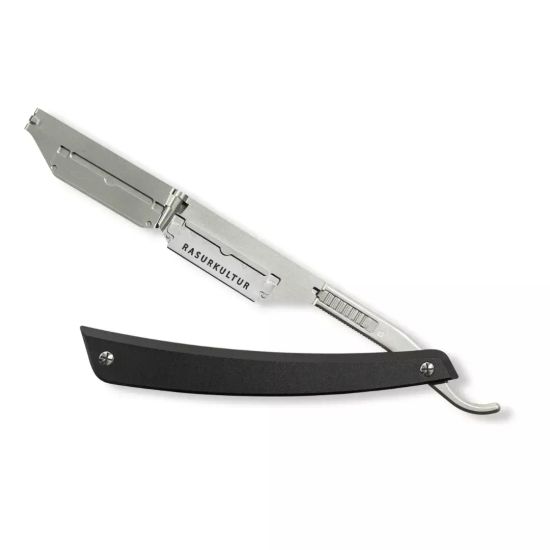 Опасная бритва со сменным лезвием Muehle Enthusiast Pro, черная