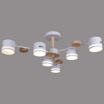 68730-0.3-06 GX53 WH+WOOD светильник потолочный