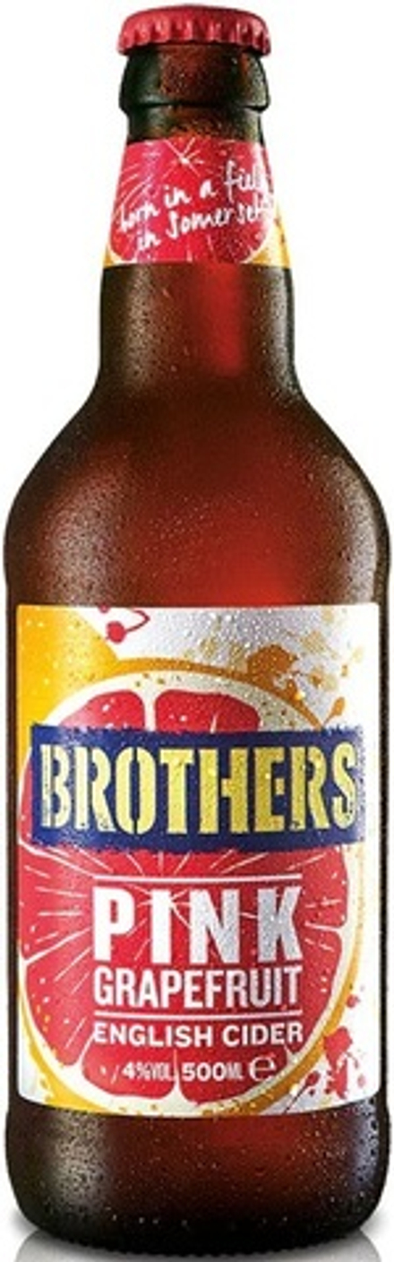 Сидр Бразерс Пинк Грейпфрут / Cider Brothers Pink Grapefruit 0.5 - стекло