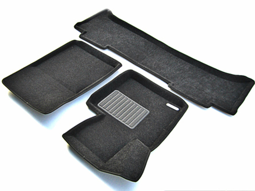 Коврики салона для LAND ROVER Range Rover Voque (2002-2012) Euromat 3D Business черные. Арт. EMC3D-003105