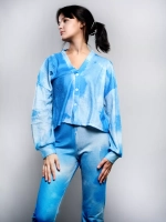 Пижама тай дай со штанами молодежная