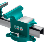 KRAFTOOL STEEL, 150 мм, стальные слесарные тиски (32701-150)