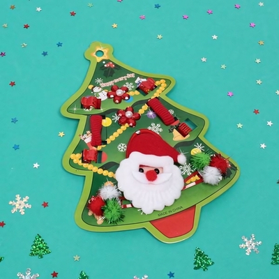 Набор аксессуаров для волос детский "New Lady Krasa - Новогоднее чудо" (JINRE TRAVEL)