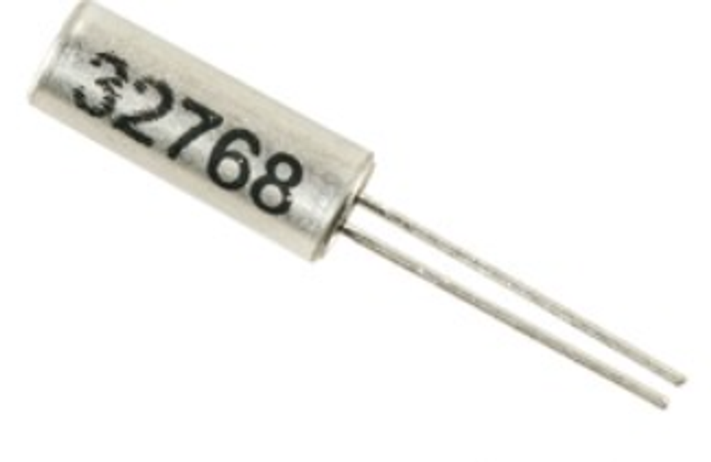 Кварц 32,768 кГц (часовой, метал, лодочка, отечеств)