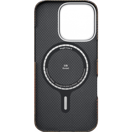Чехол Pitaka Fusion Weaving MagEZ 5 (1500D) для iPhone 16 Pro Max - Sunset