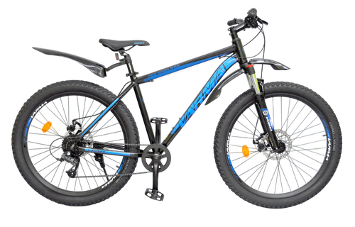Велосипед 27.5" VARMA OFF-ROAD 3.0A  р.19" 8ск.  ал., черно-синий