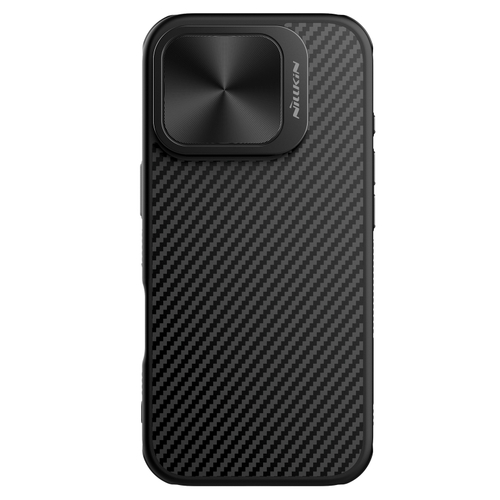 Чехол от Nillkin из арамидного карбона (кевлар) для iPhone 16 Pro, серия CarboProp Magnetic Case, с поддержкой беспроводной зарядки