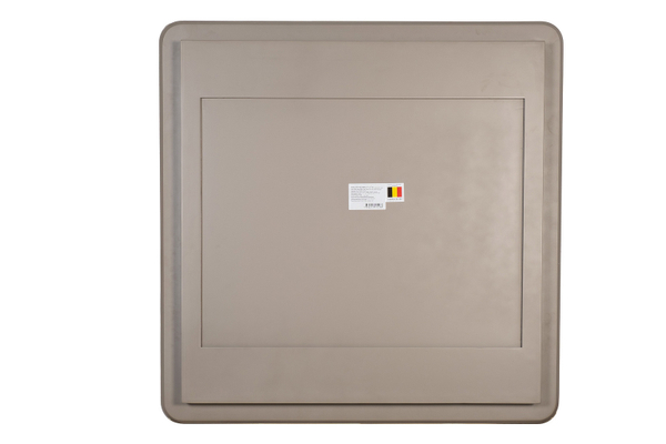 Зеркало 110x110x7.5см Garda Decor в никелевой раме