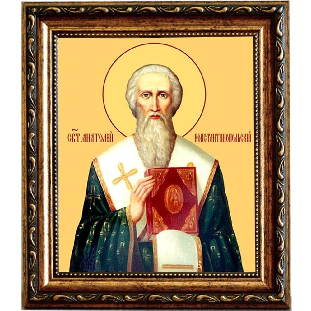 Анатолий Константинопольский Святитель. Икона На холсте.