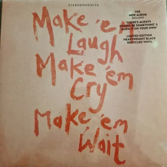 Stereophonics – Make &#39;Em Laugh, Make &#39;Em Cry, Make &#39;Em Wait - Green - LP