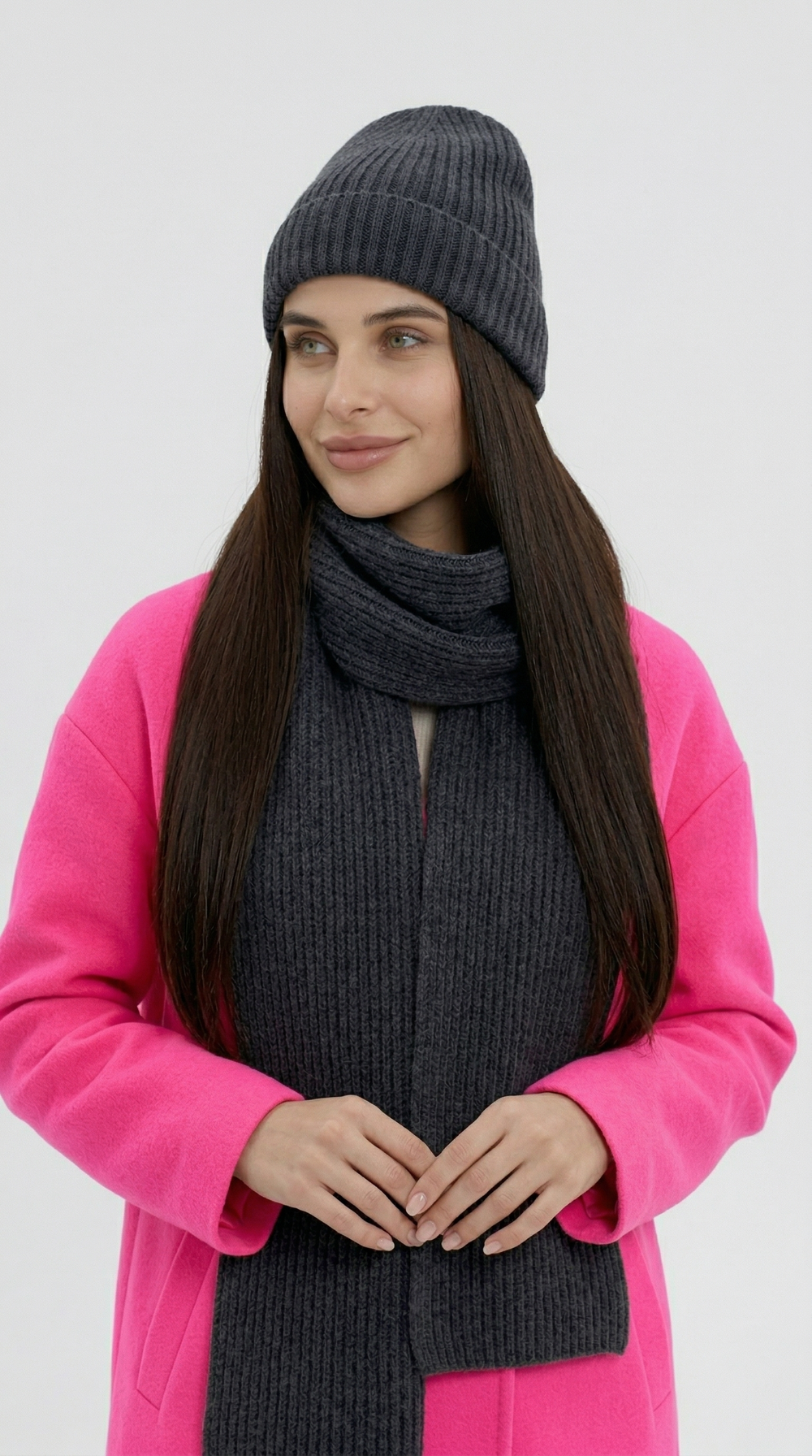 Шарф Ш803-24 графит