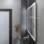 Зеркало MIXLINE "Альдо" 1000*800 (ШВ) сенсорный выключатель, светодиодная подсветка