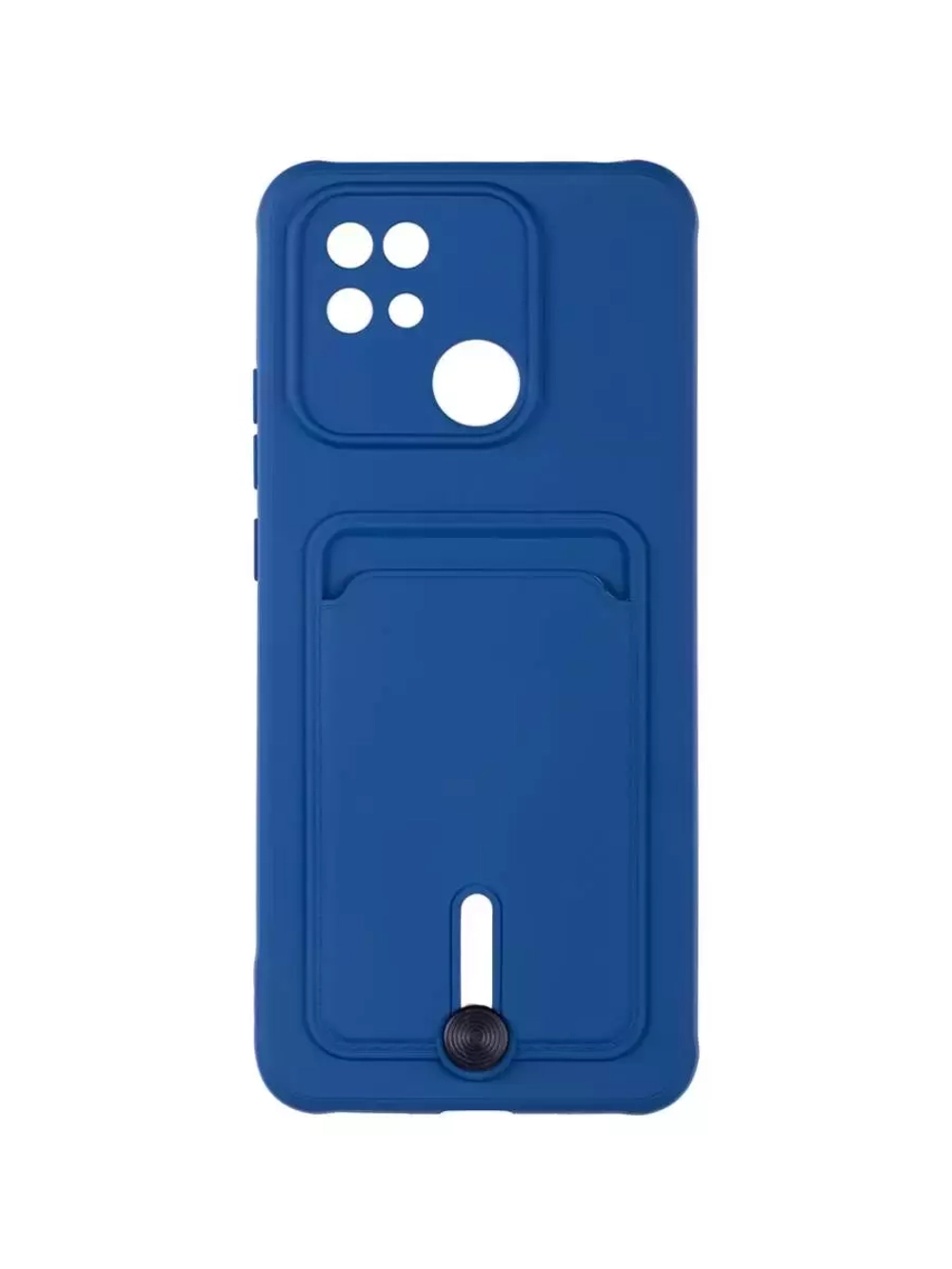 Накладка Xiaomi 10C Card Holder с выталкивателем карты Zibelino синий