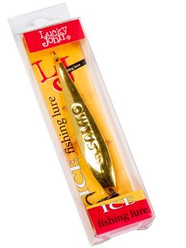 Блесна вертикальная зимняя Lucky John S-5 с тройником 17.0г G блистер