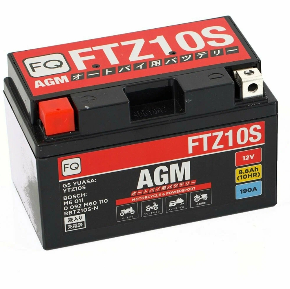 аккумулятор FQ 8,6Ah FTZ10S (YTZ10S) AGM (150*87*93)
