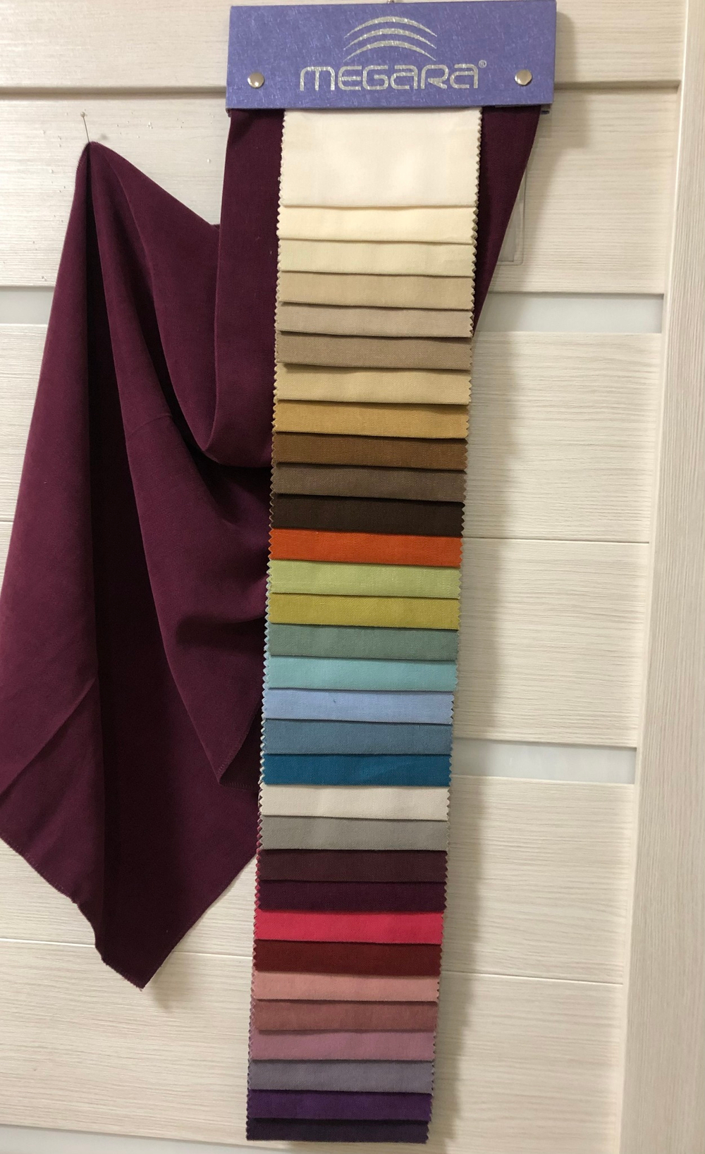 Портьерная ткань велюр Megara арт. 5004 (высота 320 см, Турция)