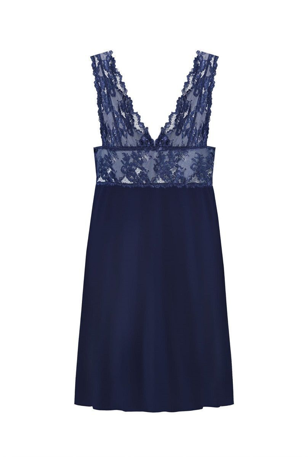 Соблазнительная сорочка Bona с кружевным лифом (Размер: XXL) (Цвет: кремовый)