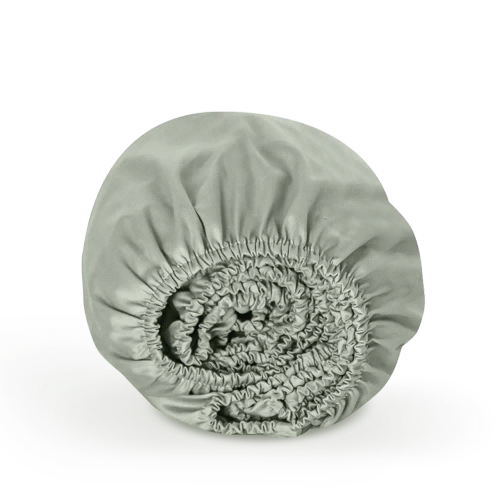 Простыня на резинке BuyColor (сатин) Шалфей