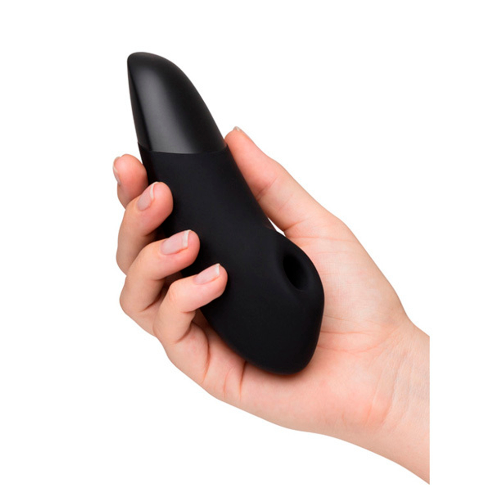 Черный бесконтактный клиторальный вибростимулятор Womanizer Enhance Black WZSN1SG9