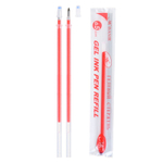 Стержень для гелевой ручки, Basir, красные чернила, 12.9 см, 0.5 мм, 12 шт