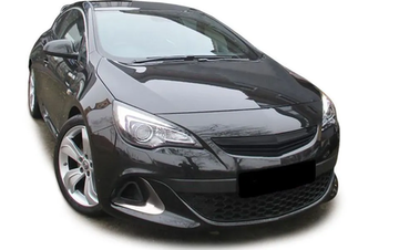 Решетка радиатора BLACK для Opel Astra J 5D